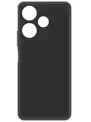 Чехол-накладка Krutoff Silicone Case для Xiaomi Redmi 13/Poco M6 4G черный