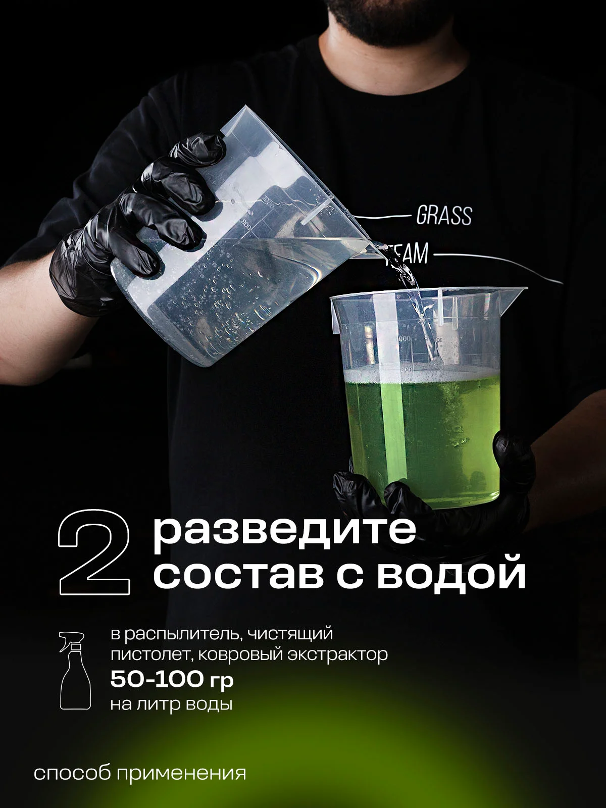Очиститель салона автомобиля GRASS универсальный очиститель Universal Cleaner 5,4кг