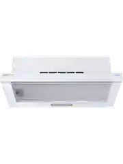 Телескопическая вытяжка MEFERI SLIDEBOX60WH LIGHT, 60 см, белый, отвод, циркуляция