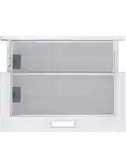 Телескопическая вытяжка MEFERI SLIDEBOX60WH LIGHT, 60 см, белый, отвод, циркуляция