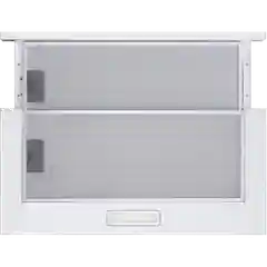 Телескопическая вытяжка MEFERI SLIDEBOX60WH LIGHT, 60 см, белый, отвод, циркуляция