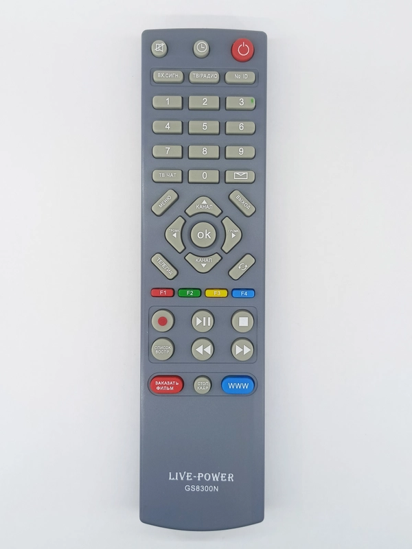 Пульт ДУ для ТРИКОЛОР GS8300N (GS8304)