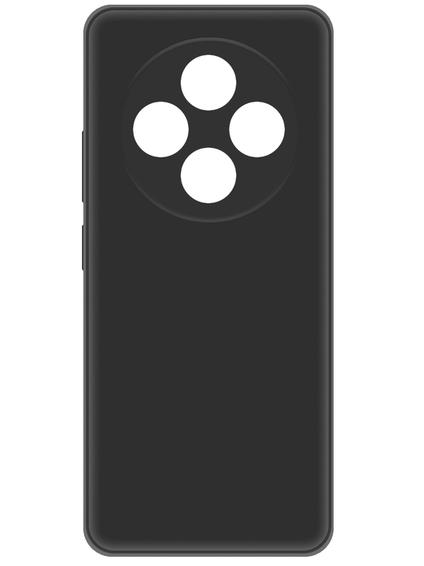 Чехол-накладка Krutoff Silicone Case для Xiaomi Redmi 14C черный