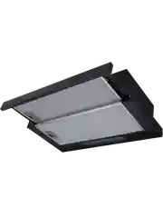 Телескопическая вытяжка на кухню встраиваемая MEFERI SLIDEBOX60BK POWER, 60 см, черный