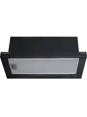 Телескопическая вытяжка на кухню встраиваемая MEFERI SLIDEBOX60BK POWER, 60 см, черный