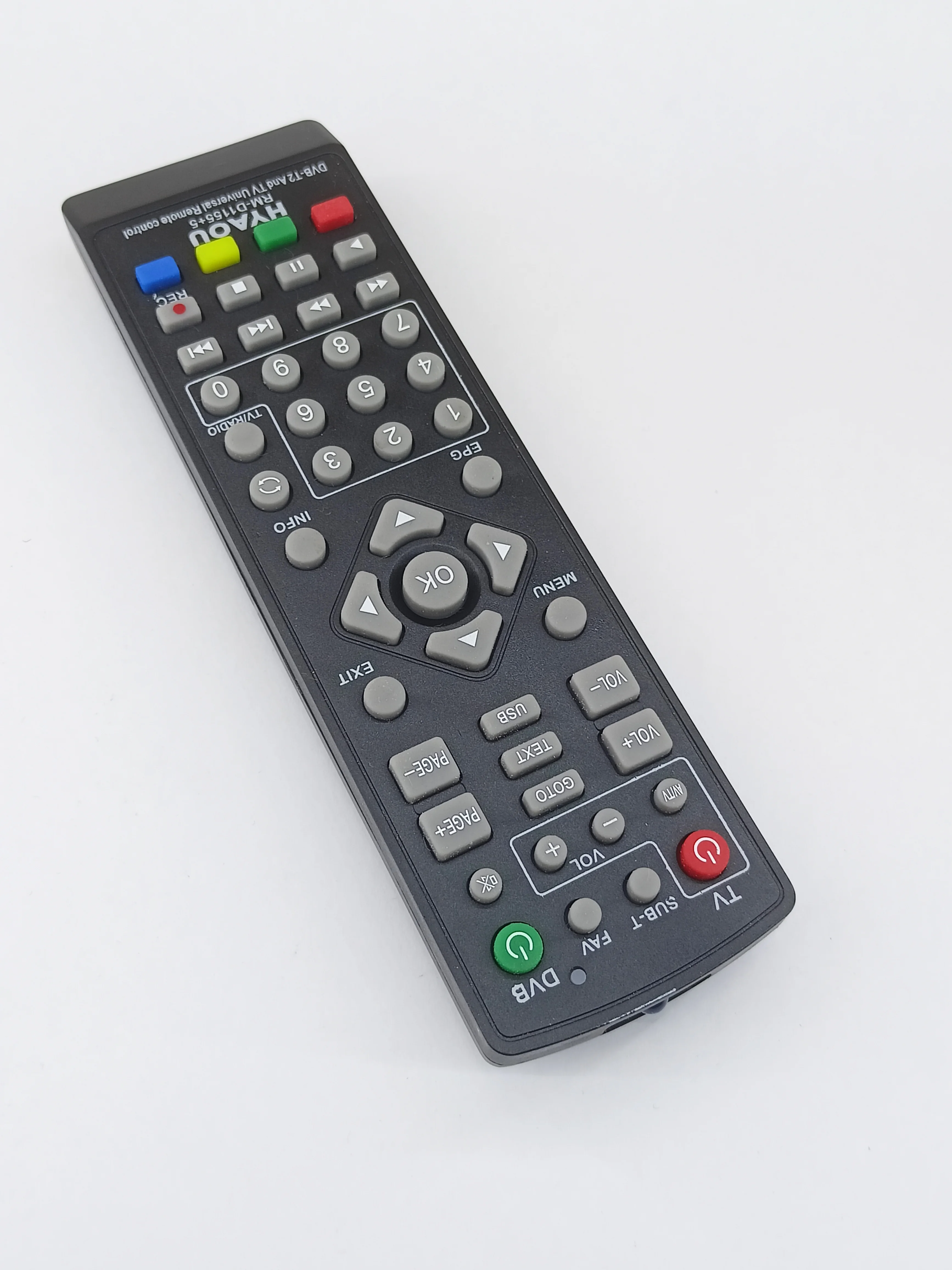 Универсальный пульт для цифровых приставок DVB-T2 RM-D1155+5