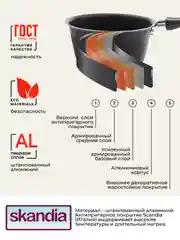 Ковш Doma Constant Promo 16 см