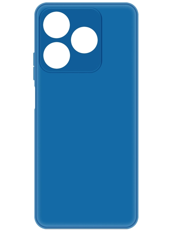 Чехол-накладка Krutoff Silicone Case для Realme C61/C63 синий