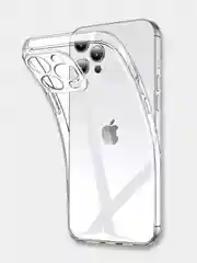 Прозрачный чехол прозрачный и чёрный iPhone 11 12 13 14 15 16 Pro Max mini 7/8/Plus XS XR айфон