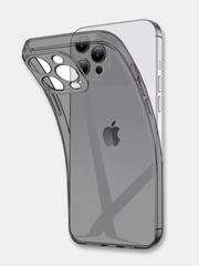 Чехол прозрачный и чёрный iPhone 11 12 13 14 15 16 Pro Max mini 7/8/Plus XS XR айфон