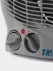 Серый металлик обогреватель электрический тепловентилятор