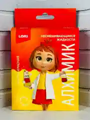 Химические Несмешивающиеся среды Желтая Красная Лори