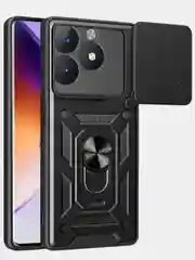 Черный чехол противоударный kick с защитой камеры для Realme C61 и Realme C63