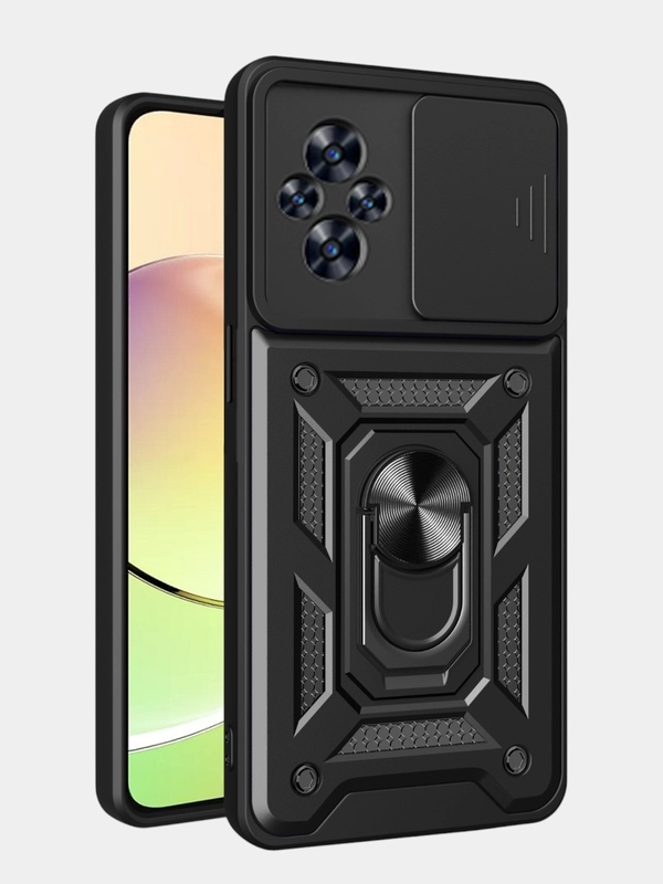 Чехол противоударный kick с защитой камеры для Realme C67