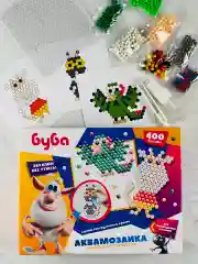 Настольная игра аквамозаика набор домовенок Буба аква бусины