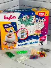 Настольная игра аквамозаика набор домовенок Буба аква бусины