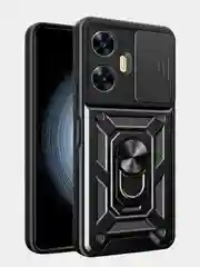 Чехол противоударный kick с защитой камеры для Realme C55