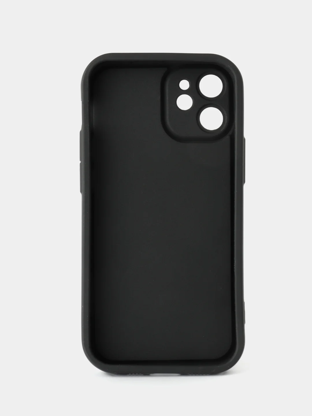 Черный чехол для iPhone 6s/7/8/SE/XR/XS/11/12/13/14/15 Pro/Max/Plus/Mini/силикон/противоударный