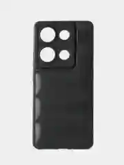 Черный чехол Xiaomi Redmi Note 13 Pro 4G (Сяоми Редми Ноут 13 Про) противоударный выпуклый