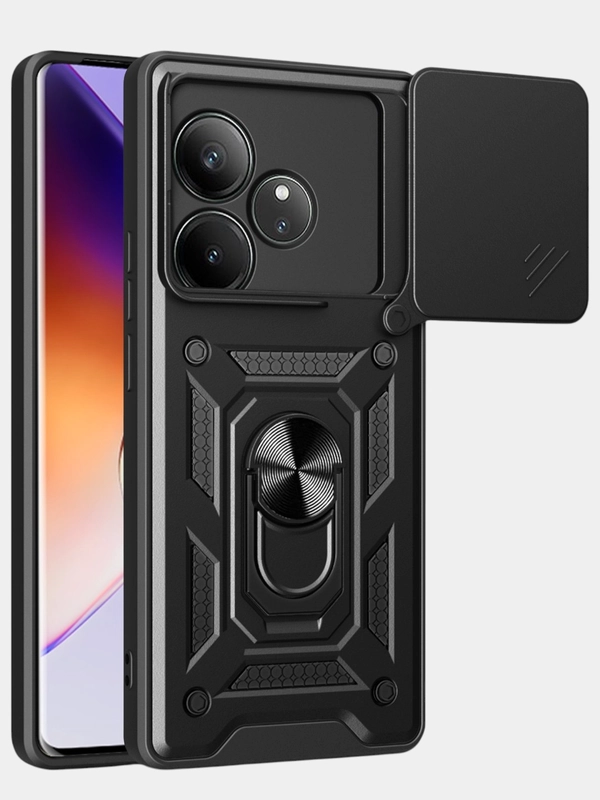 Чехол противоударный kick с защитой камеры для Realme GT Neo 6, GT Neo 6 SE и Realme GT 6
