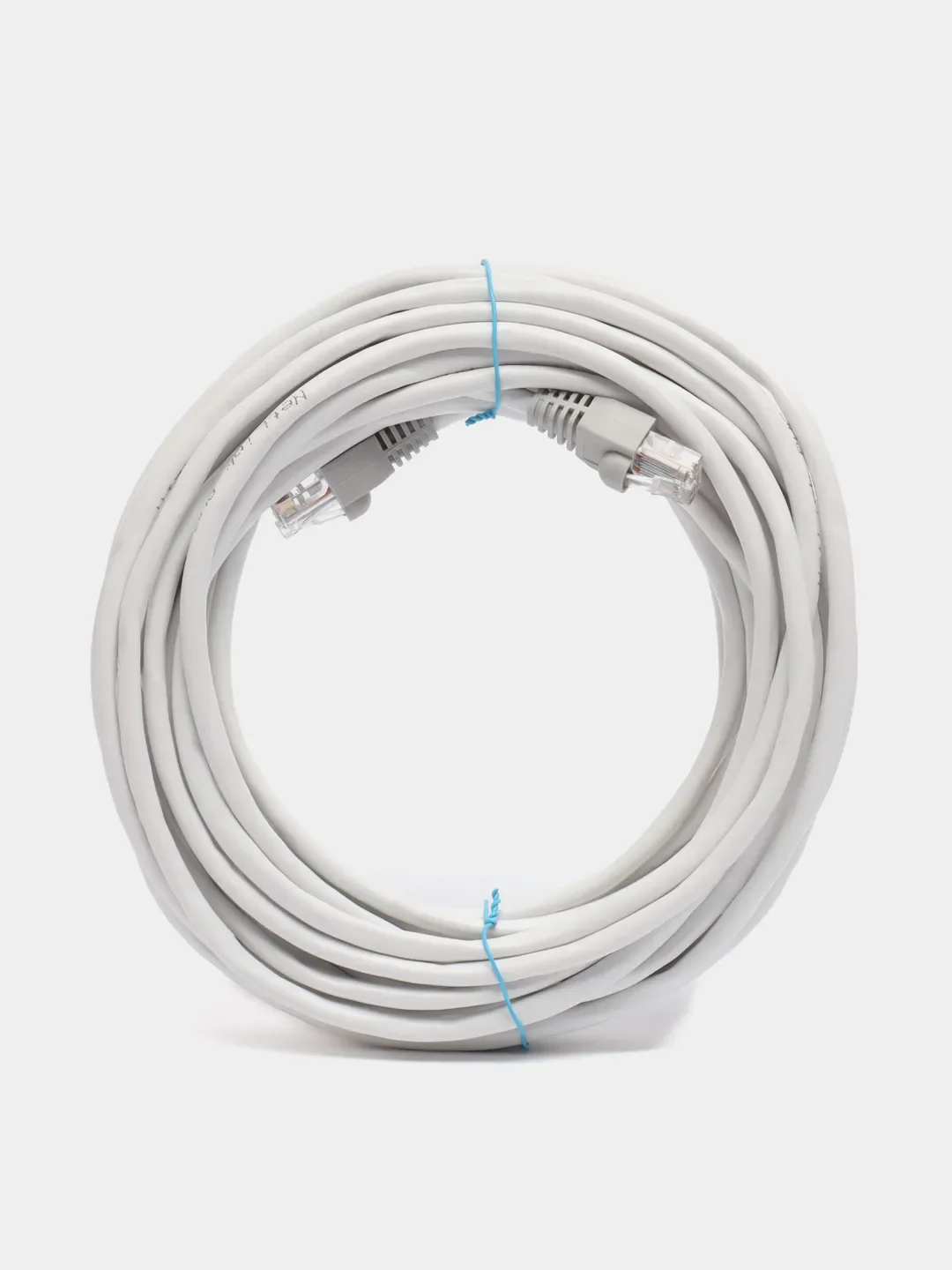 Сетевой интернет кабель LAN, патч корд RJ 45, UTP категория 5е, витая пара, серый