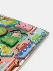 Сортер Brauberg Kids, 665243, для малышей, магнитная рыбалка, развивающие игрушки, дерево