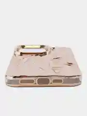 Золотой чехол для айфон 11 12 13 14 15 Pro Max силиконовый iPhone блестящий