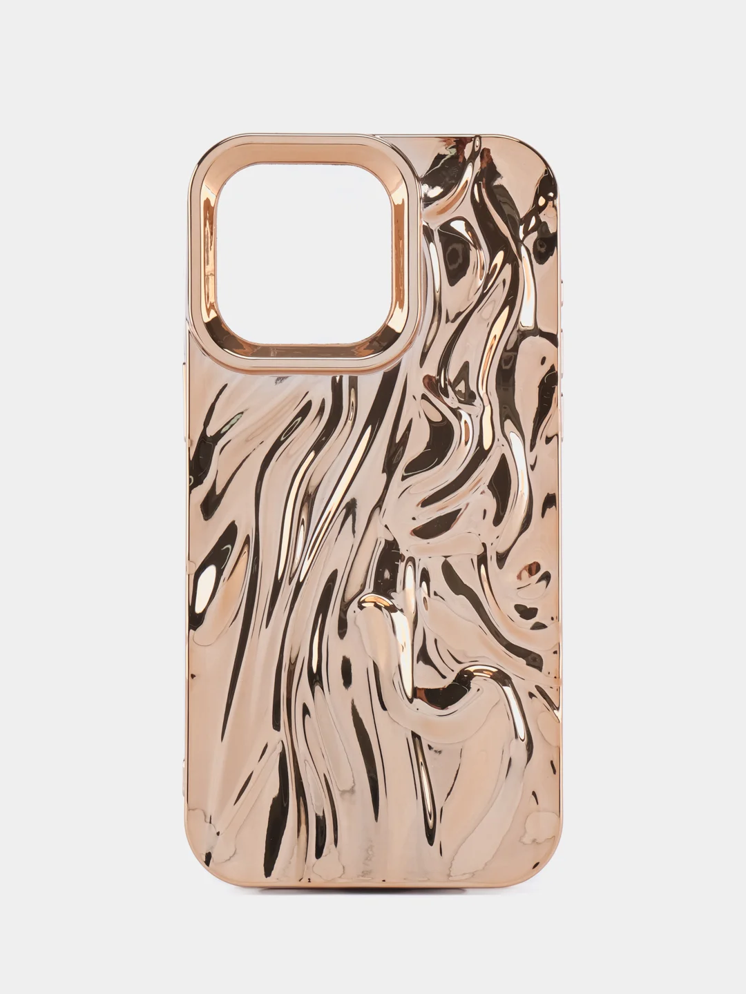 Золотой чехол для айфон 11 12 13 14 15 Pro Max силиконовый iPhone блестящий