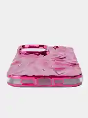 Вишнёвый чехол для айфон 11 12 13 14 15 Pro Max силиконовый iPhone блестящий