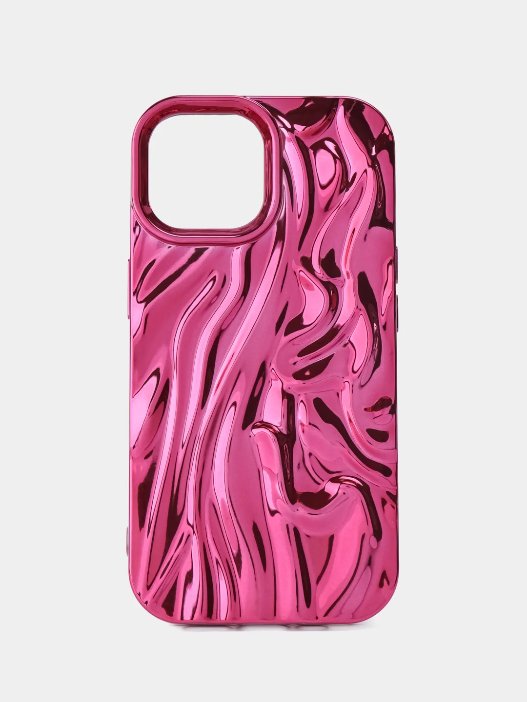 Вишнёвый чехол для айфон 11 12 13 14 15 Pro Max силиконовый iPhone блестящий