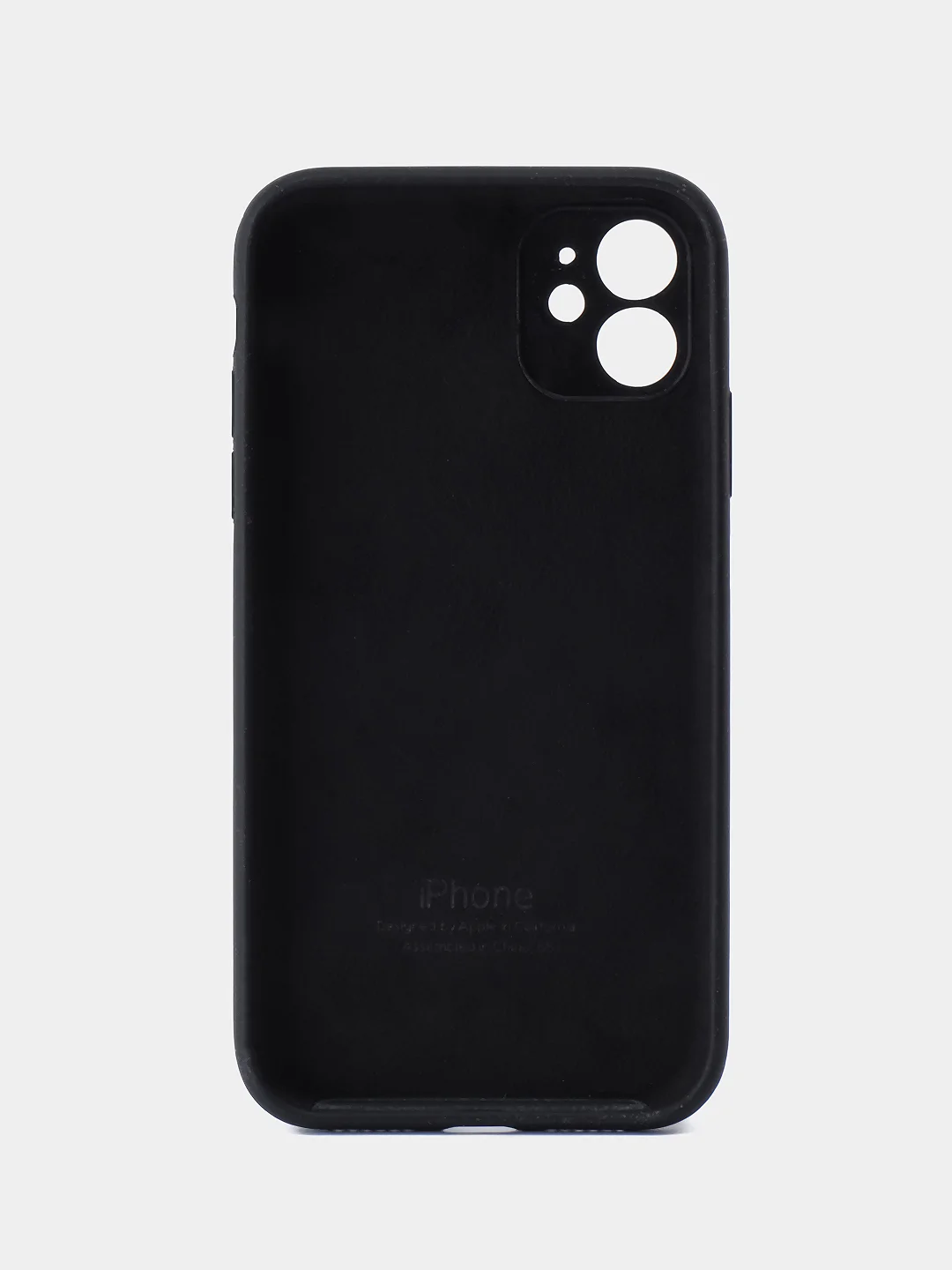 Черный чехол iphone, Айфон 11 силиконовый
