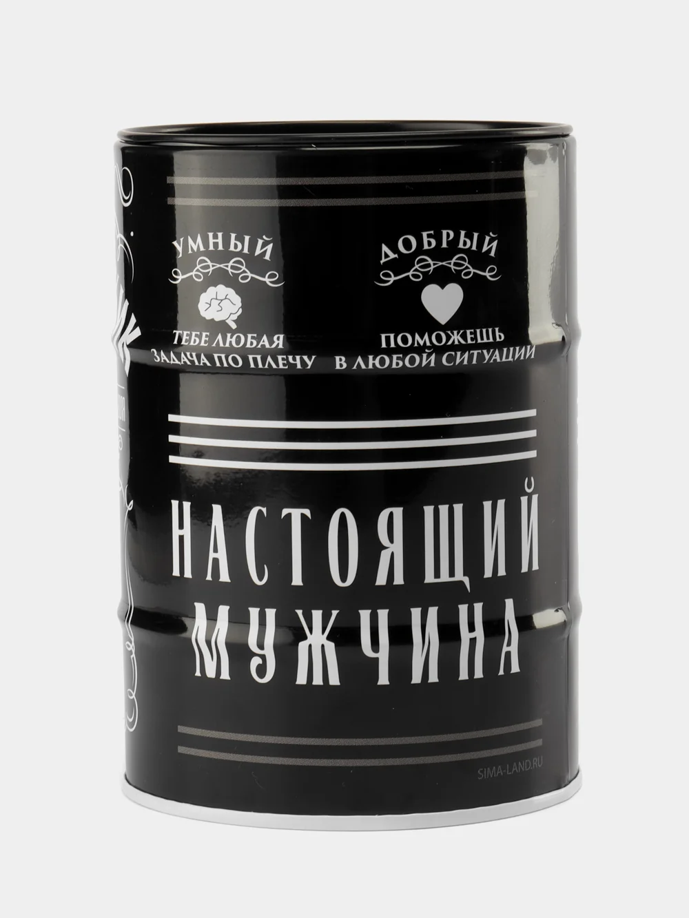 Черный копилка для хранения денег монет