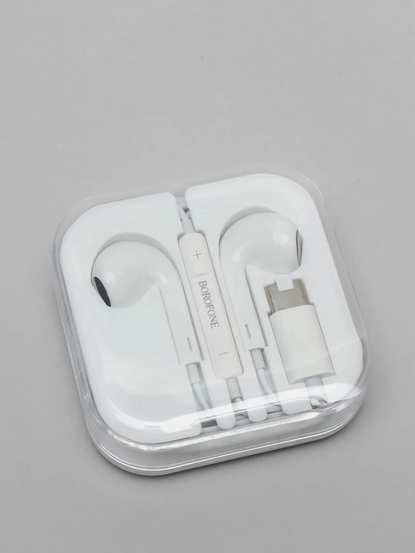 Наушники с микрофоном Borofone BM30 Max (3.5mm/Type-C/Lightning)