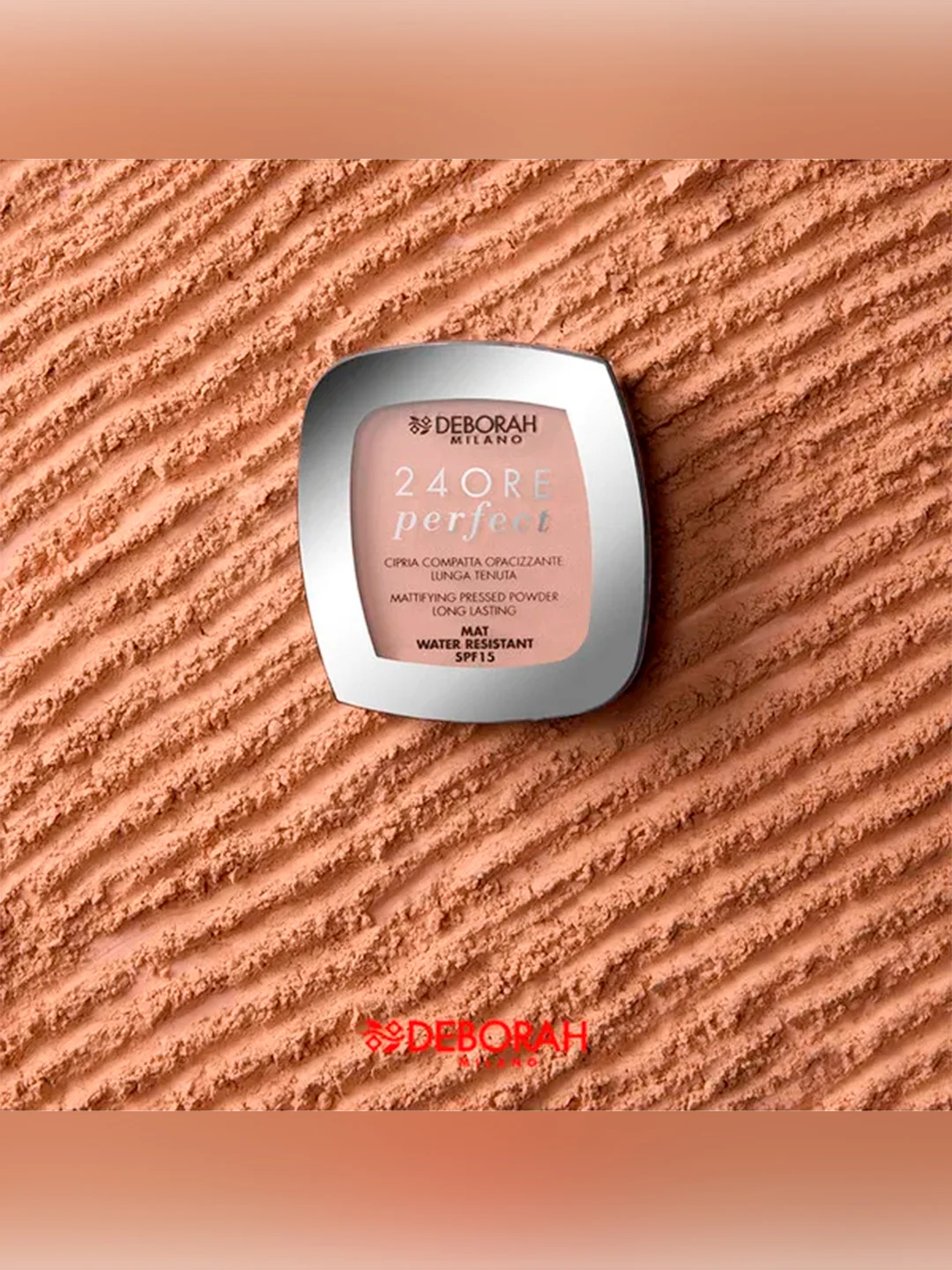 DEBORAH Пудра для лица матирующая стойкая 24ORE PERFECT COMPACT POWDER тон: 3 9г