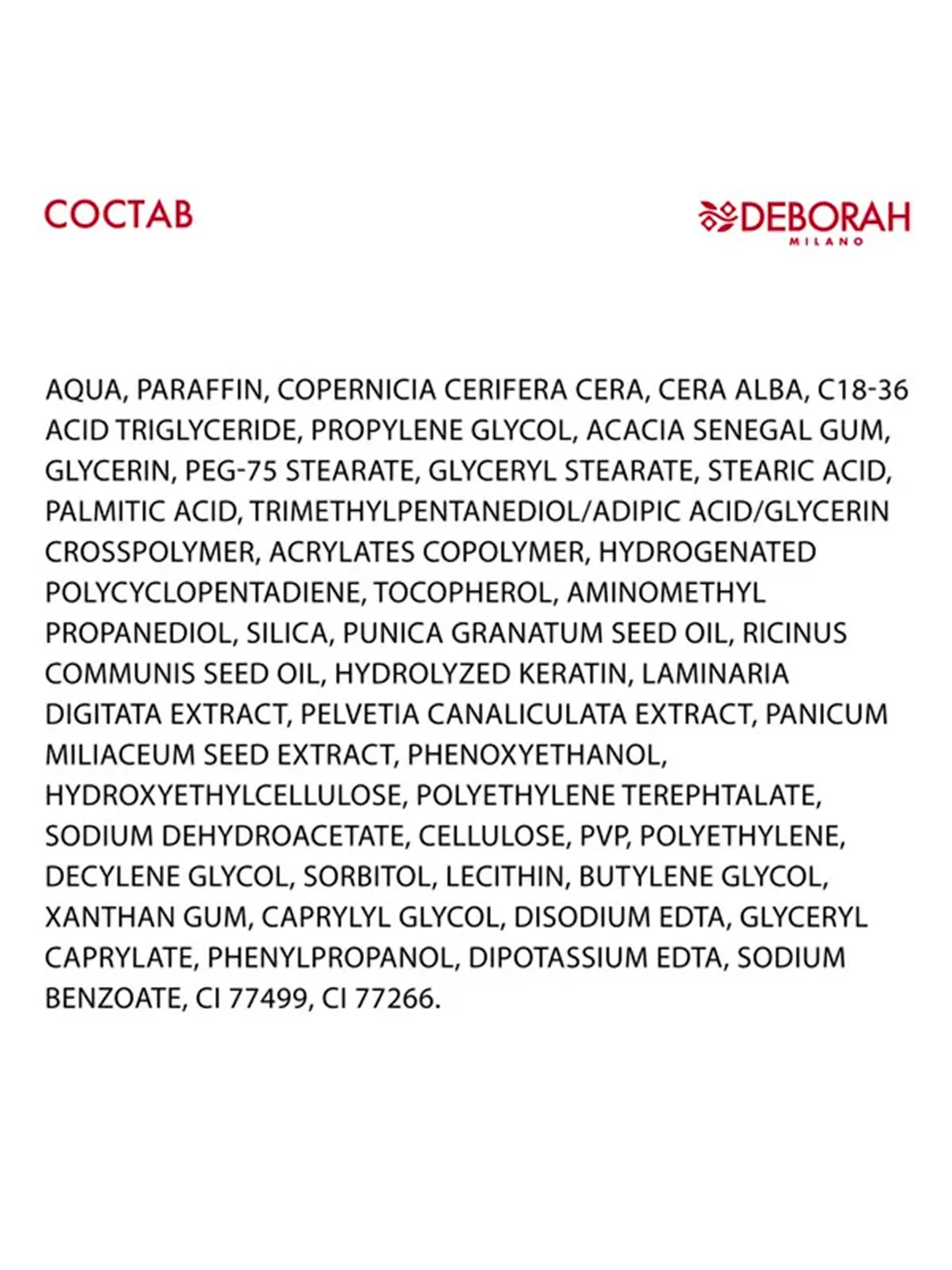 DEBORAH Тушь для ресниц максимальный объем 24ORE INSTANT MAXI VOLUME MASCARA тон черный