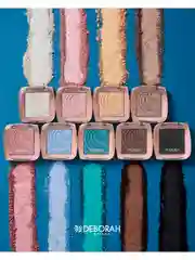 DEBORAH Тени для век водостойкие COLOR LOVERS, тон: 03 супер золотой
