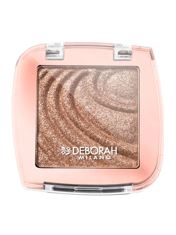DEBORAH Тени для век водостойкие COLOR LOVERS, тон: 04 теплый серо-коричневый