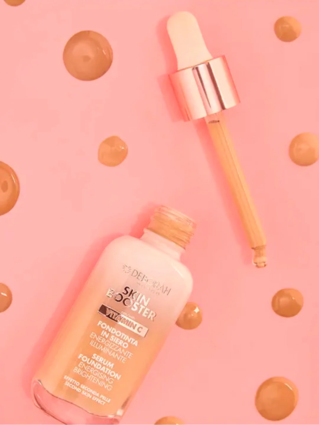 DEBORAH Тональная основа-сыворотка SKIN BOOSTER SERUM тон: 3 средний 30мл