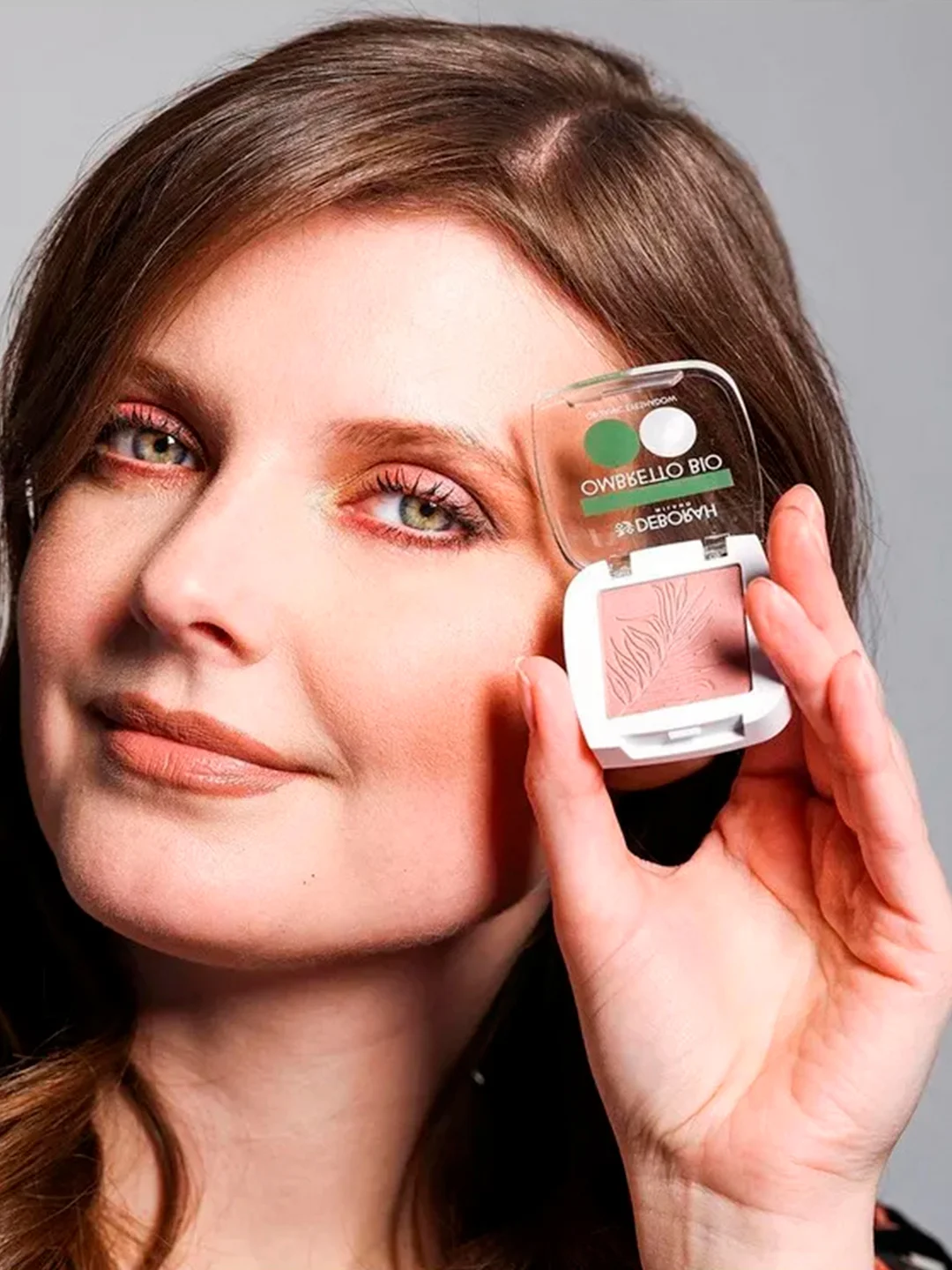 DEBORAH Тени для век FORMULA PURA OMBRETTO BIO, тон: 03 Светло-розовый, 2,5гр