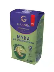 GARNEC Мука из непропаренной гречневой крупы Мука из зеленой гречки без глютена 500г, 2 штуки