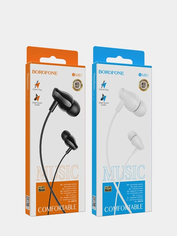 Наушники с микрофоном Borofone BM61 3.5mm Jack