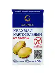 GARNEC Крахмал картофельный без глютена 400г