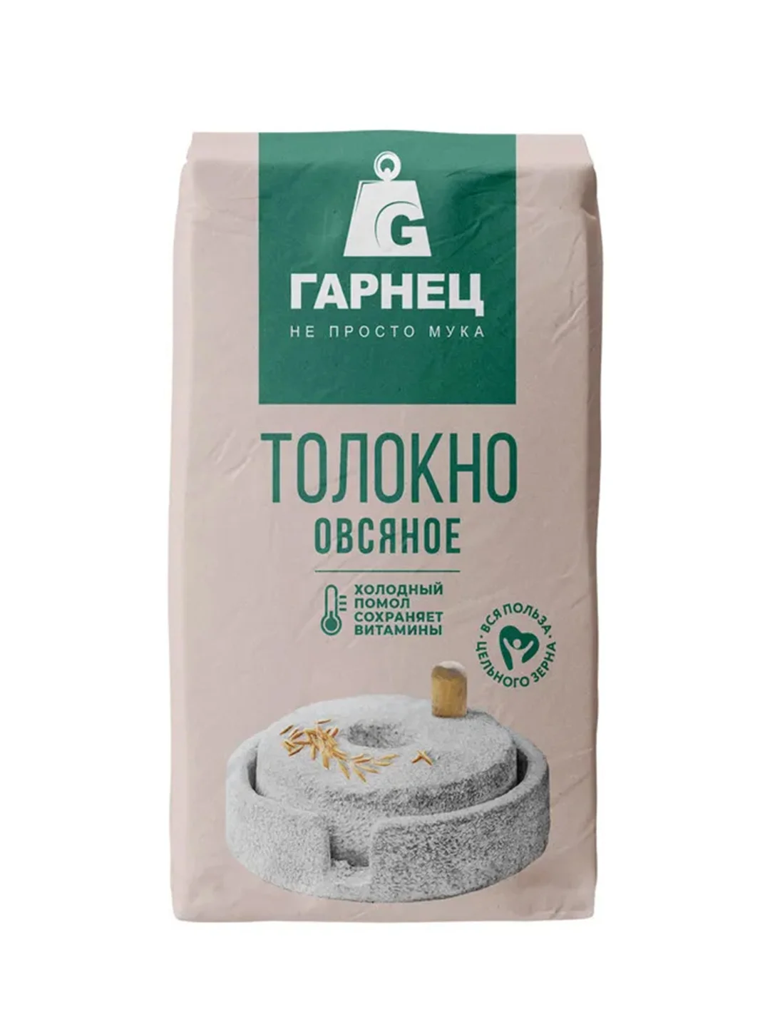 ГАРНЕЦ Толокно овсяное 500г