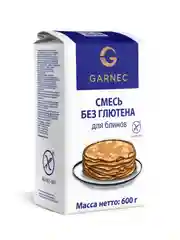 GARNEC Смесь для блинов без глютена 600г