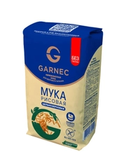 GARNEC Мука рисовая цельнозерновая без глютена 500г