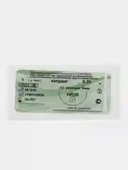 Капроаг - нить хирургическая капроновая антимикробная с хлоргексидином №1-0,75 HR 35