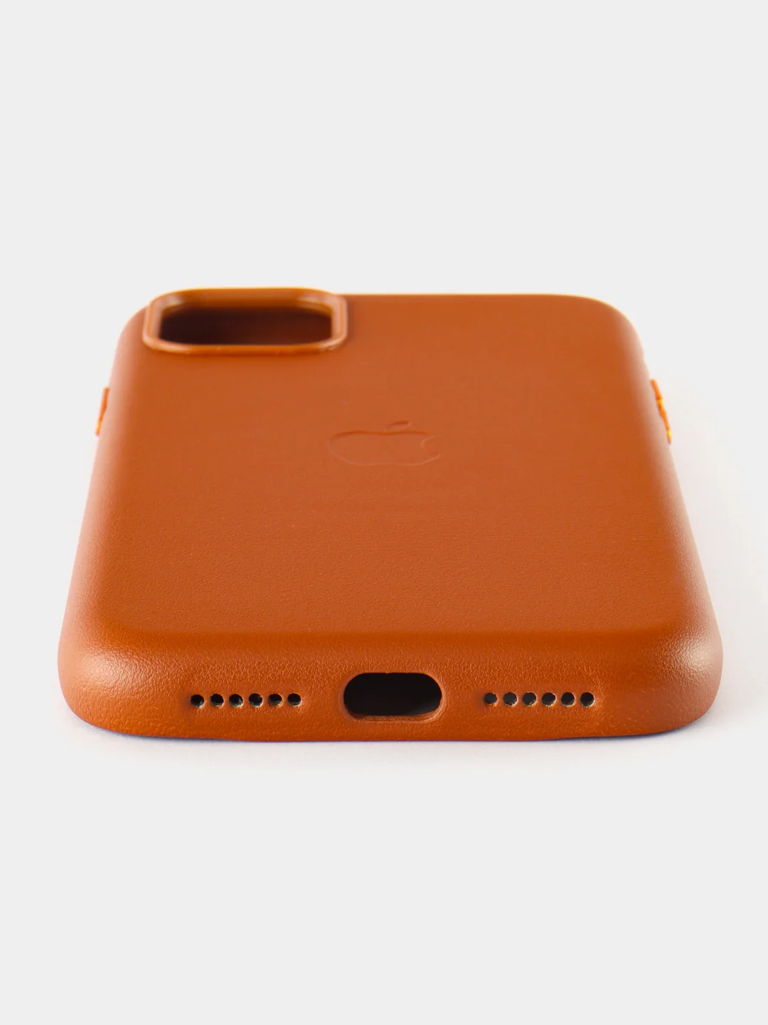 Зеленый кожаный чехол Leather Case для iPhone 11 с функцией MagSafe