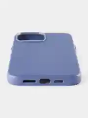 Голубой кожаный чехол Leather Case для iPhone 13 Pro Max с функцией MagSafe