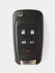 Ключ выкидной CHEVROLET, 5 кнопок, HU100 (корпус)