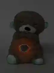 Бежевый меланж зайка засыпайки, игрушка для сна